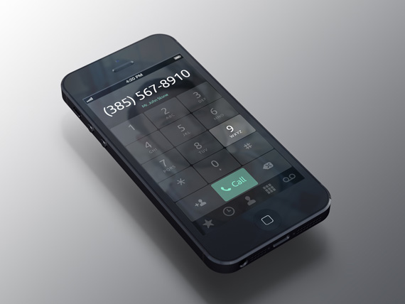 iPhone Dialer